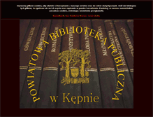 Tablet Screenshot of bibliotekakepno.pl